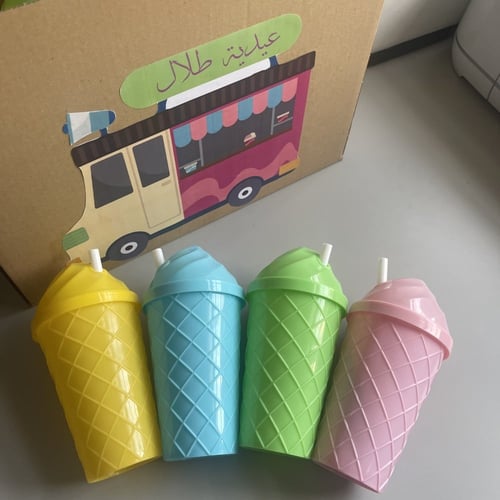 بوكس سيارة الايسكريم لعيديات الاطفال-١٢قطعة-