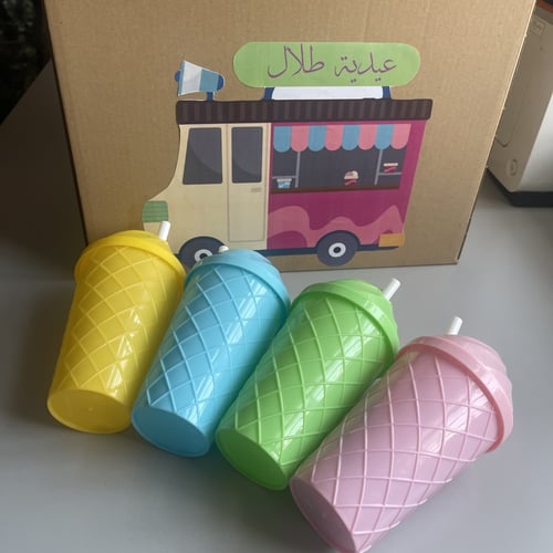 بوكس سيارة الايسكريم لعيديات الاطفال-١٢قطعة-