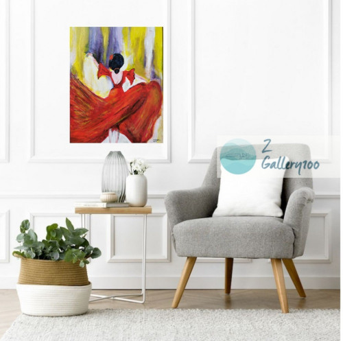 لوحة جدارية "ليندا"مقاس 40×60
