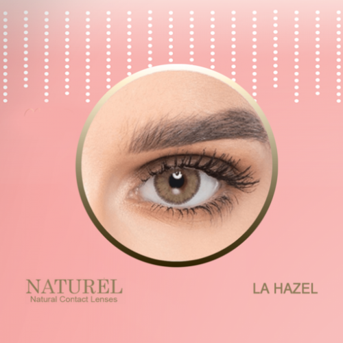 عدسات ناتشرال اللاصقه لا هازل LA HAZEL