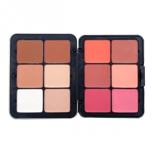 باليت كونتور +احمر خدود كريمي من روز بيري 12لون