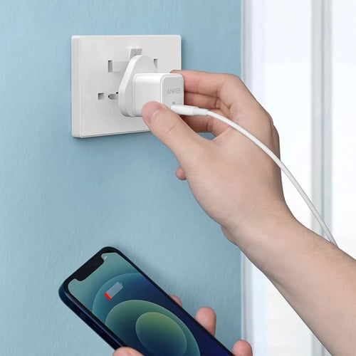 شاحن جداري بمنفذ Tybe-C بقوة 20 واط من انكر