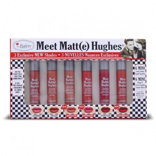 باليت احمر شفاه ميت مات ميني من ذا بالم الاصدار 14