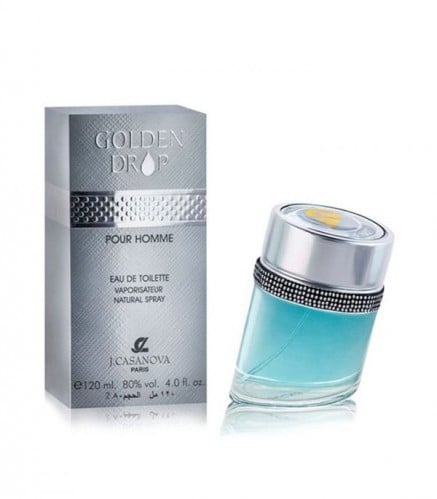 عطر جي كازانوفا جولدن دروب تواليت للرجال 120مل