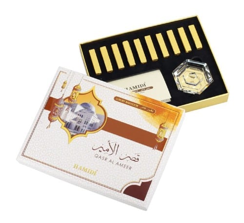 بخور قصر الأمير الفاخر الذكي 10 قطع من HAMIDI