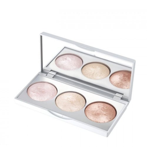 باليت اضاءة ثلاثية مضيئة من جولدن روز