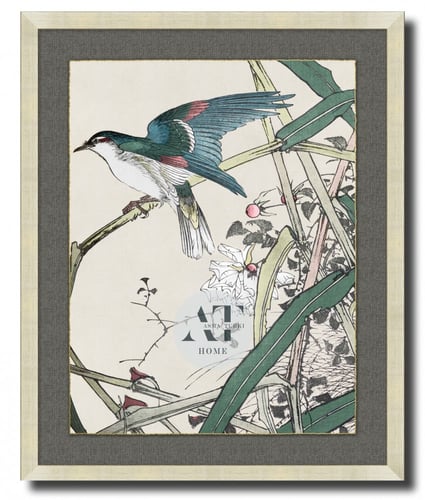 Parakeets Painting Frame