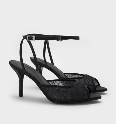 كعب تشارلز اند كيث - دانتيل وساتان