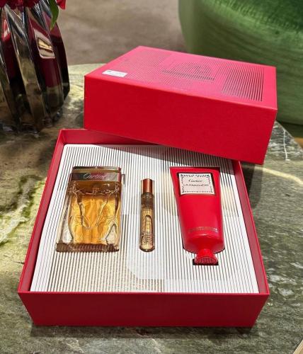 بوكس ماء عطر لاپانتير من كارتييه مع لوشن
