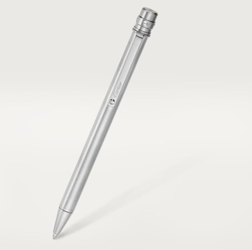قلم كارتييه - فضي