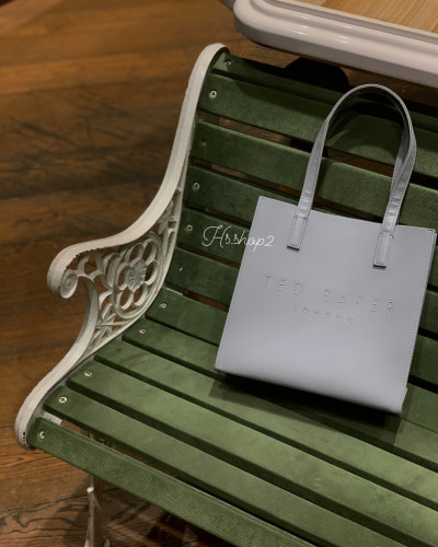 شنطة تيد بيكر رمادي "صغير"