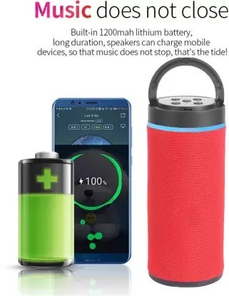 مكبر صوت لاسلكي مع حامل جوال موديل KT-125