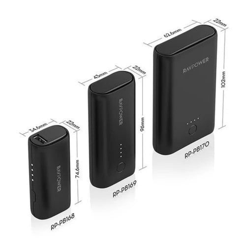 بكج مجموعه شواحن متنقل (RP-PB181) 3350mAh + 6700mA...