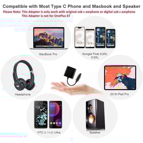 محول صوت وشاحن (AL-3062 تايب سي من AL-JAW