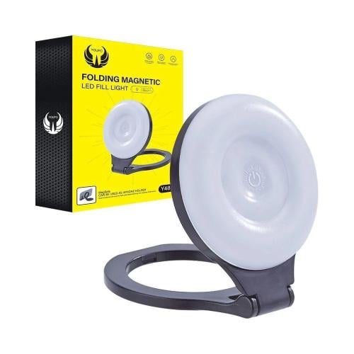 حلقة إضاءة سيلفي (Y4880) ماج سيف قابلة لإعادة الشح...