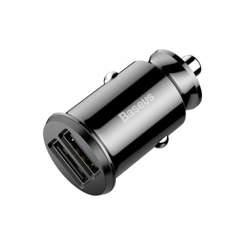 شاحن سيارة (C8-K) مع مدخلين يو اس بي(USB-A) من BAS...