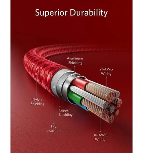 سلك شاحن (TYPE-C - LIGHTNING) (A8652H41) تايب سي -...