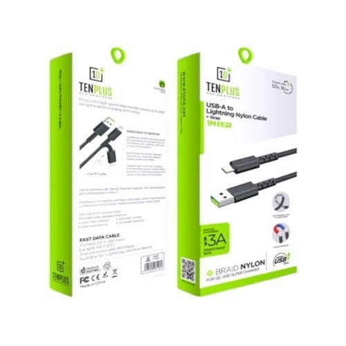 سلك شاحن (USB-A - LIGHTNING) (T3106) يو اس بي - اي...