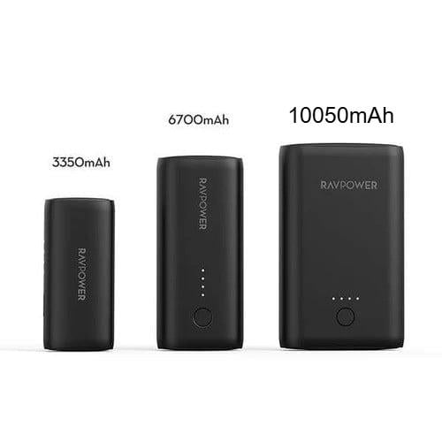 بكج مجموعه شواحن متنقل (RP-PB181) 3350mAh + 6700mA...