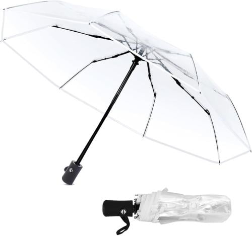 مظلة شفاف - Transparent umbrella