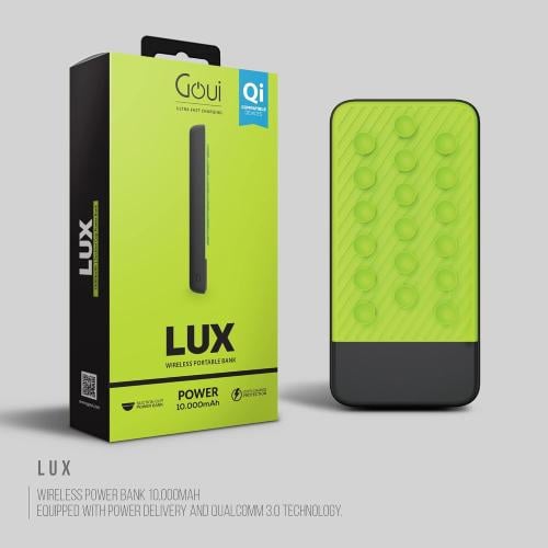 شاحن متنقل (G-WIRE10000-CAM) (LUX Wireless Portabl...