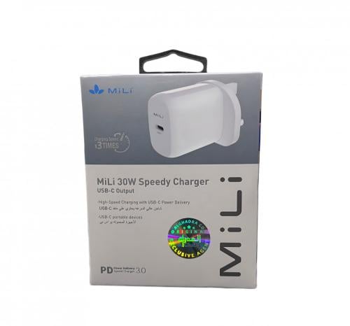 شاحن منزلي (30 واط) (Speedy Charger(HC-H31)) - مدخ...