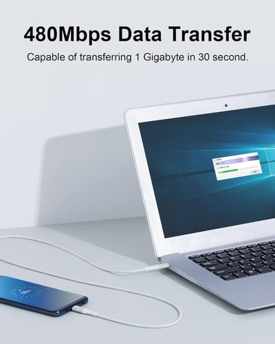 سلك شاحن (TYPE-C - TYPE-C) (HX-L08) تايب سي - تايب...