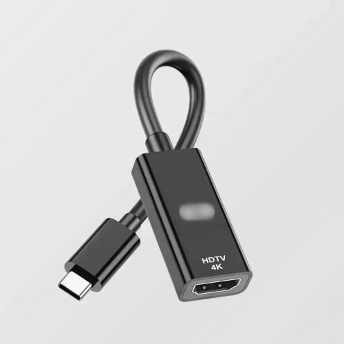 محول USB C الى HDMI 4K 30Hz متوافق مع ايباد 10/برو...