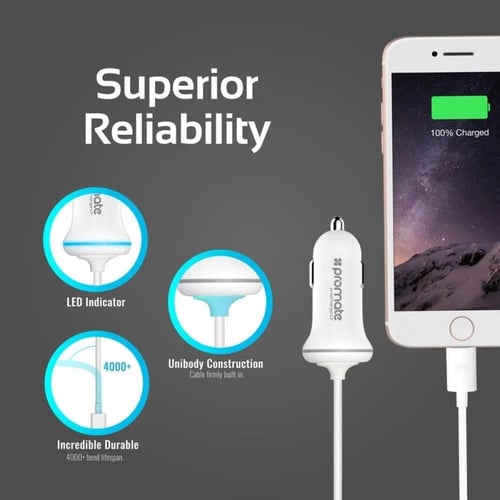 شاحن سيارة (proCharge-LT) للايفون من Promate