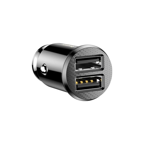 شاحن سيارة (C8-K) مع مدخلين يو اس بي(USB-A) من BAS...