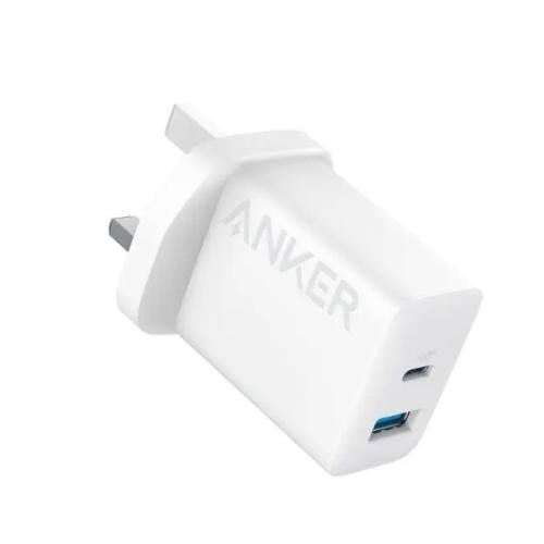 شاحن منزلي (20 واط) (Powerport (A2348)) - مدخلين P...