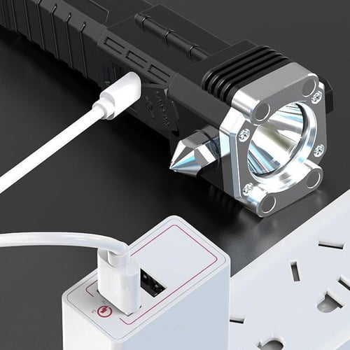 مصباح 3W يدوي LED قابل لإعادة الشحن، نطاق شعاع لمس...