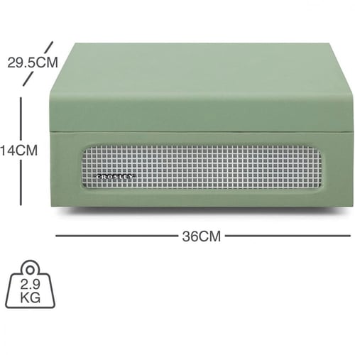 جرامافون crosley أخضر