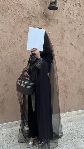 جلابية القط العسيري بالفضي