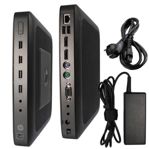الحاسوب المكتبي HP t620 Flexible Thin Client مع قر...
