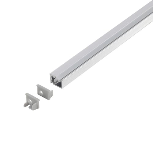 قناة ألومنيوم لشريط الإضاءة مقاس-العرض14.7مم*الارت...