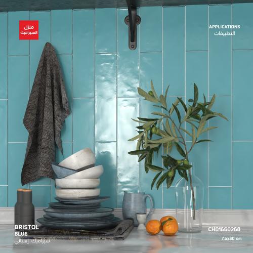 سيراميك من مجموعة Bristol للجدران