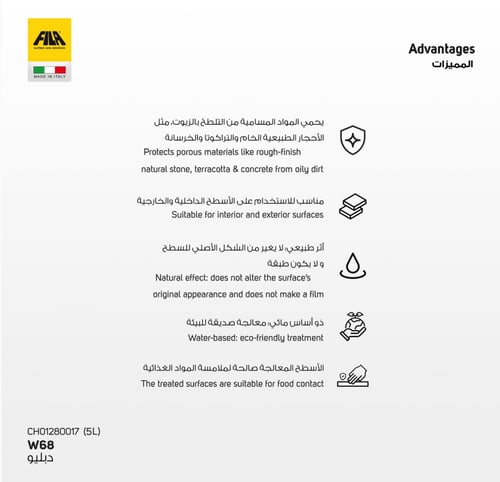 دبليو 68 - واق من البقع