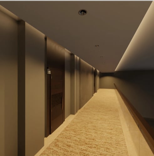 أجهزة إضاءة سقفية غاطسة مضاد للوهج ليد 55واط مقاس...