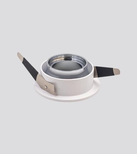 إطار سقفي دائري غاطس المنيوم غير متحرك ومضاد للوهج...