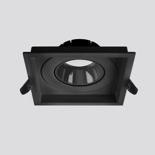 إطار سقفي مربع غاطس المنيوم متحرك ومضاد للوهج بمقا...