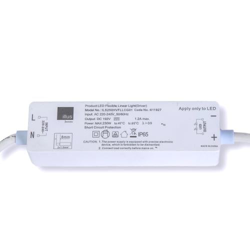 محول 230واط لإضاءة خطية مرنة ليد HV - نيون فليكس L...