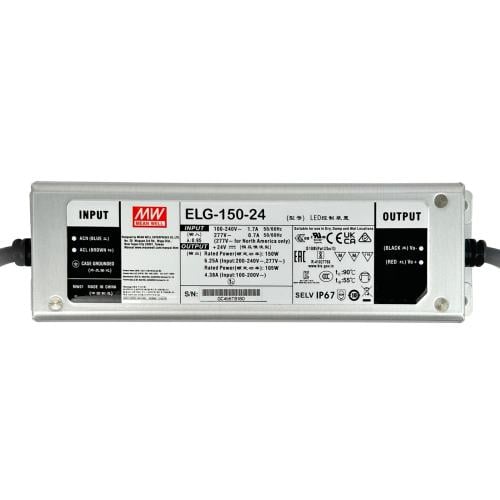 ELG-150-24 -محول 150 واط لإضاءة خطيه مرنة ليد منخف...