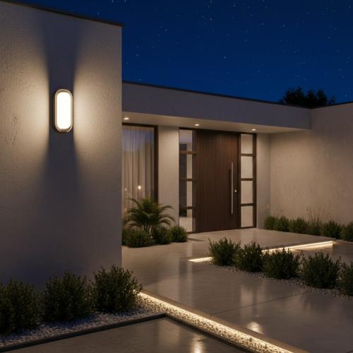 إضاءة جدارية خارجية – Simon – LED – قابلة لتغيير ا...
