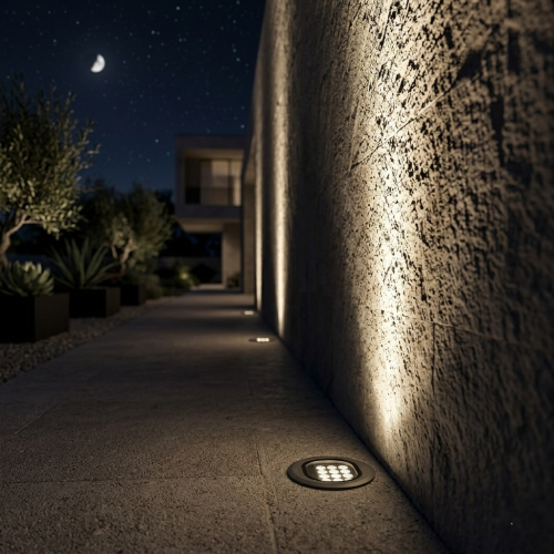 وحدة إضاءة أرضية LED خارجية – IP67 – زاوية 15° – إ...