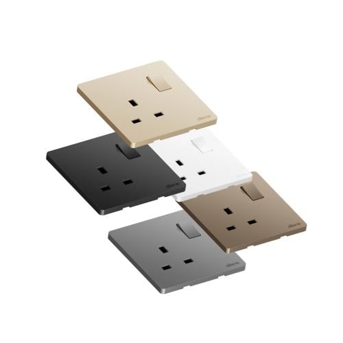 راسو مقبس ثلاثي 13 امبير- بالوان متعددة