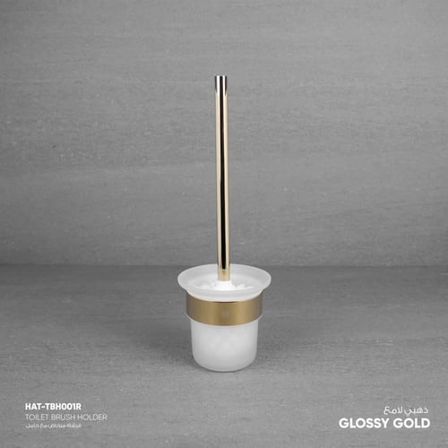 فرشاة مرحاض مع حامل - TBH001R