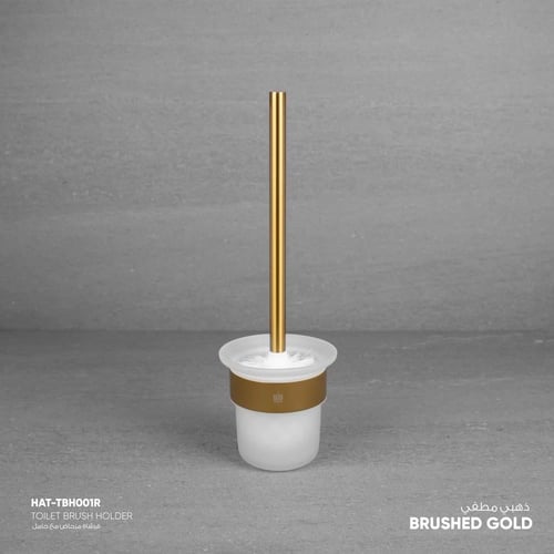 فرشاة مرحاض مع حامل - TBH001R