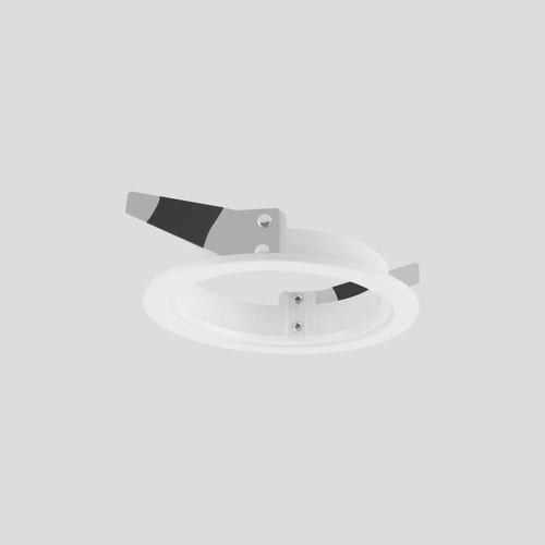 إطار سقفي غاطس بلاستيك 80 مم مضاد للوهج