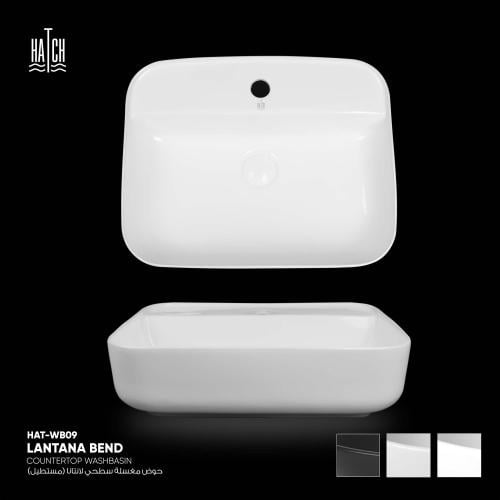 حوض مغسلة سطحي لانتانا (مستطيل) - WB09